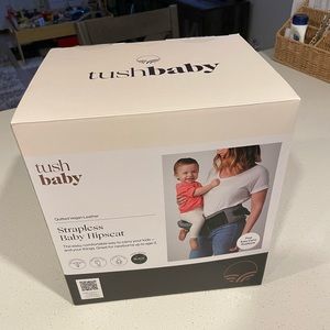 Tush Baby in Vegan Black Leather